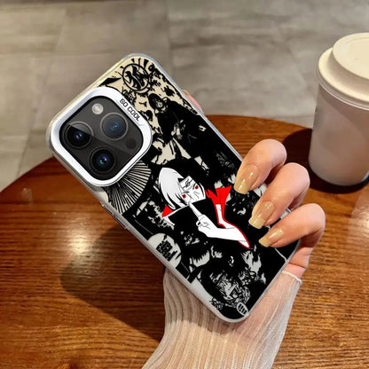 N-N-arutos-Akatsukis-ITACHI Phone Case for iPhone 16e 11 12 13 Pro Max 17 Air 14 15 16 Plus Soft Cover