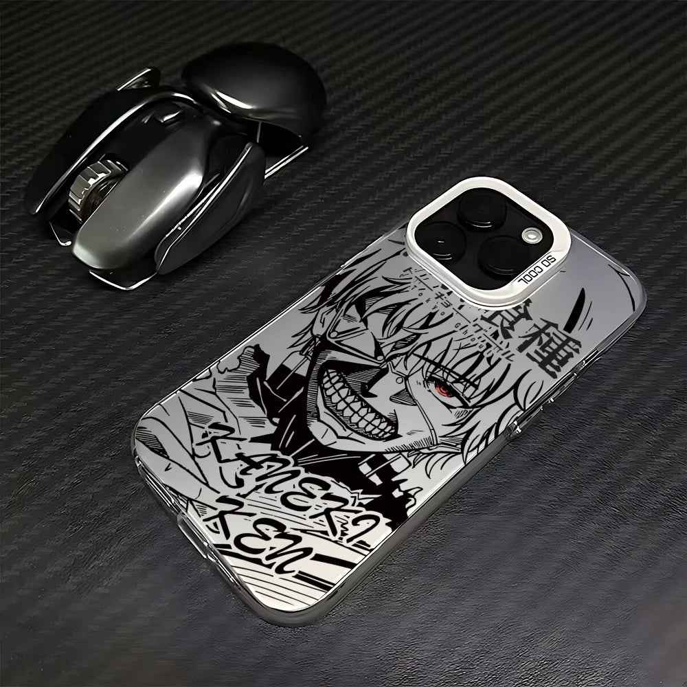 Phone Case for Samsung Galaxy S26 S25 S24 S23 Note20 FE Ultra Edge Plus 5G Anti Fall Matte Cover Japanese Anime T-Tokyo Ghoul