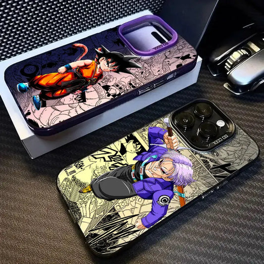 Anime GokuS Trunks CoqueS DragonS BallS Phone Case For iPhone 17 17e 16e 16 15 14 13 12 11 mini Pro Max Air Plus Anti Fall Cover
