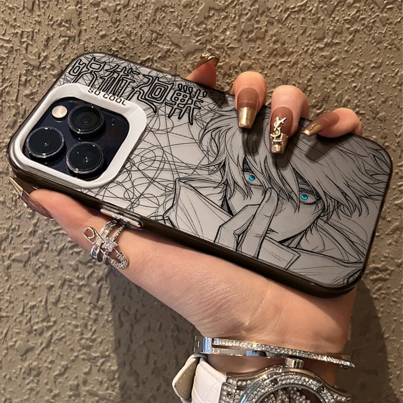 SATORU GOJO RYOMEN SUKUNA LINE ART Phone Case For iPhone 17 17e 16e 16 15 14 13 12 11 mini Pro Max X XR XSMAX Air Plus Anti