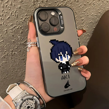 lovely pixel Matte Phone Case for Oppo A5x A5 A3x A60 A79 A98 A1 A78 A58 A38 A18 A57 A76 A17 A94 A74 F29 Pro 4G 5G chainsaw man