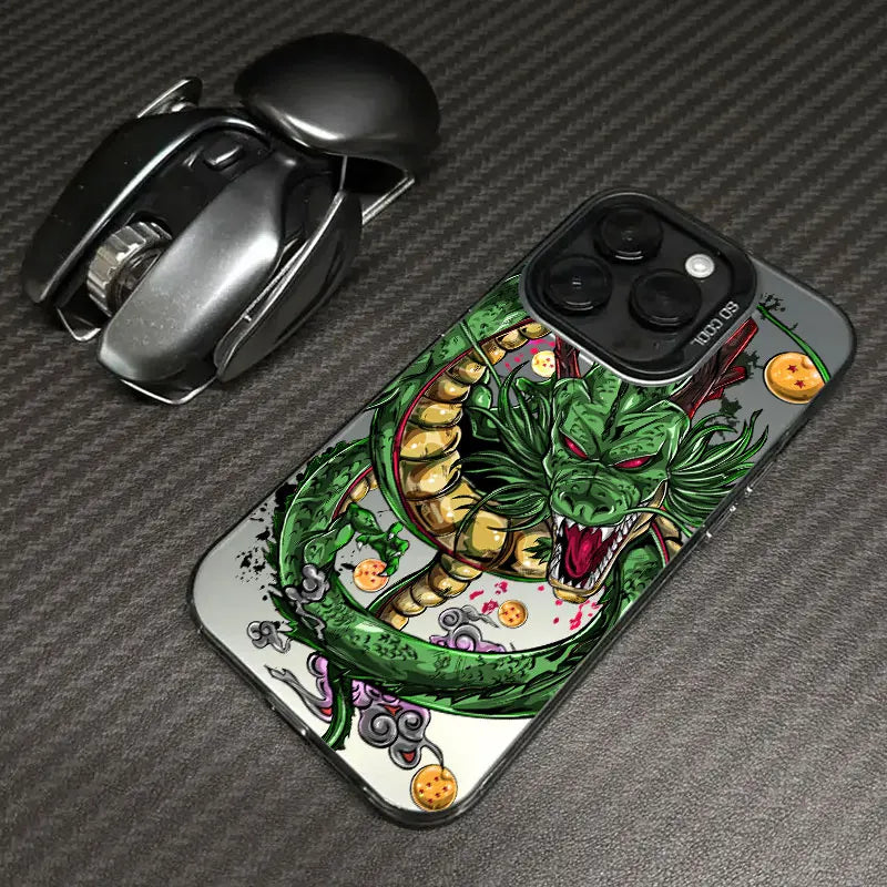 Phone Case For iPhone 17 17e 16 15 14 13 12 11 mini Pro Max X XR XSMAX 8 7 Air Plus Anti Fall Matte Cool Dragons Balls Cartoon