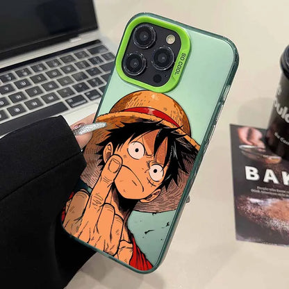 L-uffys Z-oro Anime Cover For Apple iPhone 17 Air 16E 16 15 14 13 12 mini Pro Max Plus Colorful Phone Case