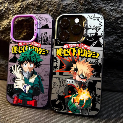 Anime My Hero Academia Phone Case For iPhone 17 16e 16 15 14 13 12 11 mini Pro Max X XR XSMAX 8 7 Air Plus Anti Fall Matte Back