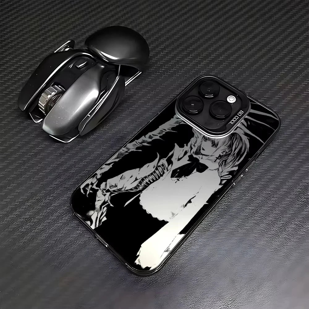 Anime Death Note Phone Case For iPhone 17 Air 16 e 15 14 13 12 11 Pro Max Plus Mini SE2020 2022 Matte Shockproof Back Cover