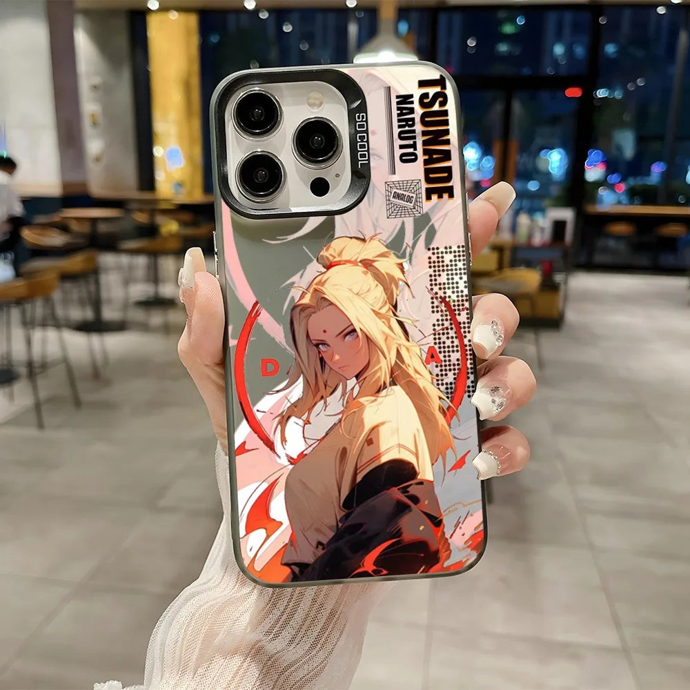 Cool Anime Narutos Phone Case For iPhone 17 17e 16e 16 15 14 13 12 11 mini Pro Max X XR 8 7 Air Plus Anti Fall Matte Back Cover
