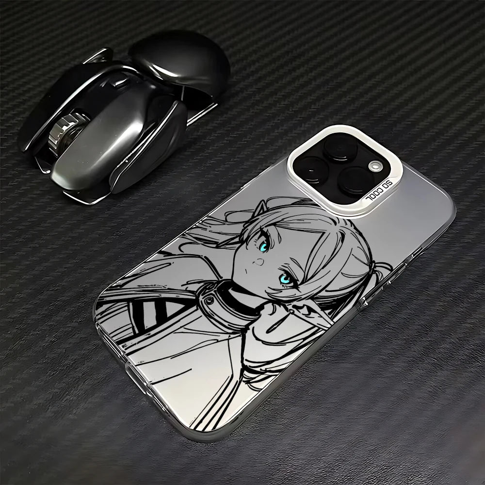 FrierenS BeyondS Journey's End Phone Case Phone 17 16e 16 15 14 13 12 11 mini Pro Max X XR 7Air Plus Anti Fall Matte Back Cover