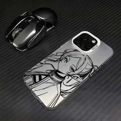 FrierenS BeyondS Journey's End Phone Case Phone 17 16e 16 15 14 13 12 11 mini Pro Max X XR 7Air Plus Anti Fall Matte Back Cover