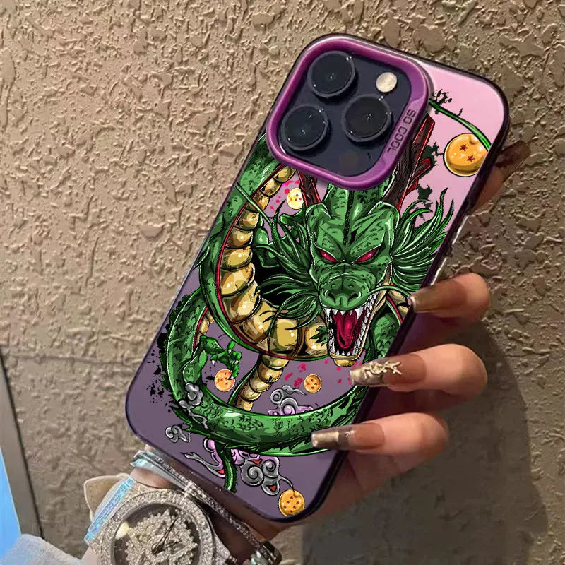 Phone Case For iPhone 17 17e 16 15 14 13 12 11 mini Pro Max X XR XSMAX 8 7 Air Plus Anti Fall Matte Cool Dragons Balls Cartoon