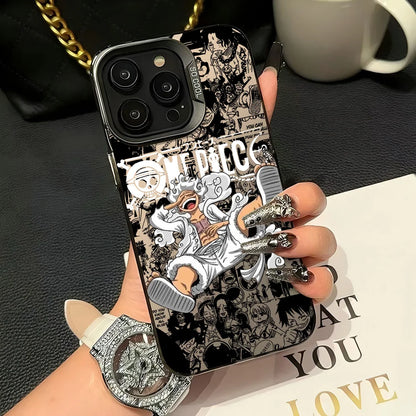 HOT Anime Ones Pieces Phone Case For iPhone 17 17e 16e 16 15 14 13 12 11 mini Pro Max X XR XSMAX Air Plus Anti Fall Matte Cover