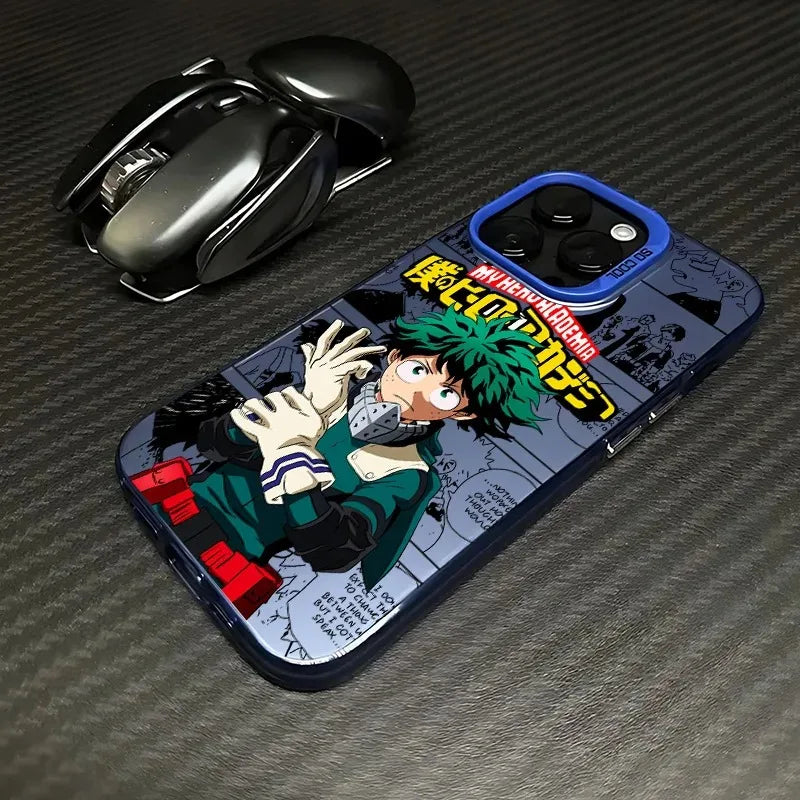 Anime My Hero Academia Phone Case For iPhone 17 16e 16 15 14 13 12 11 mini Pro Max X XR XSMAX 8 7 Air Plus Anti Fall Matte Back