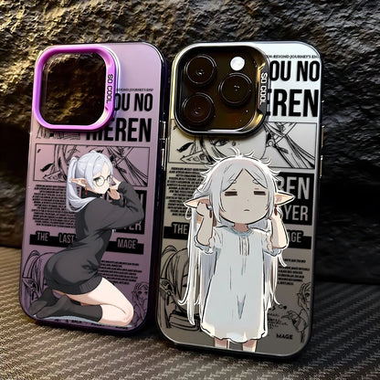 Hot Comics Frierens Phone Case for Samsung Galaxy S26 S25 S24 S23 S22 S21 S20 Note20 Ultra Edge Plus 4G 5G Anti Fall Matte Cover