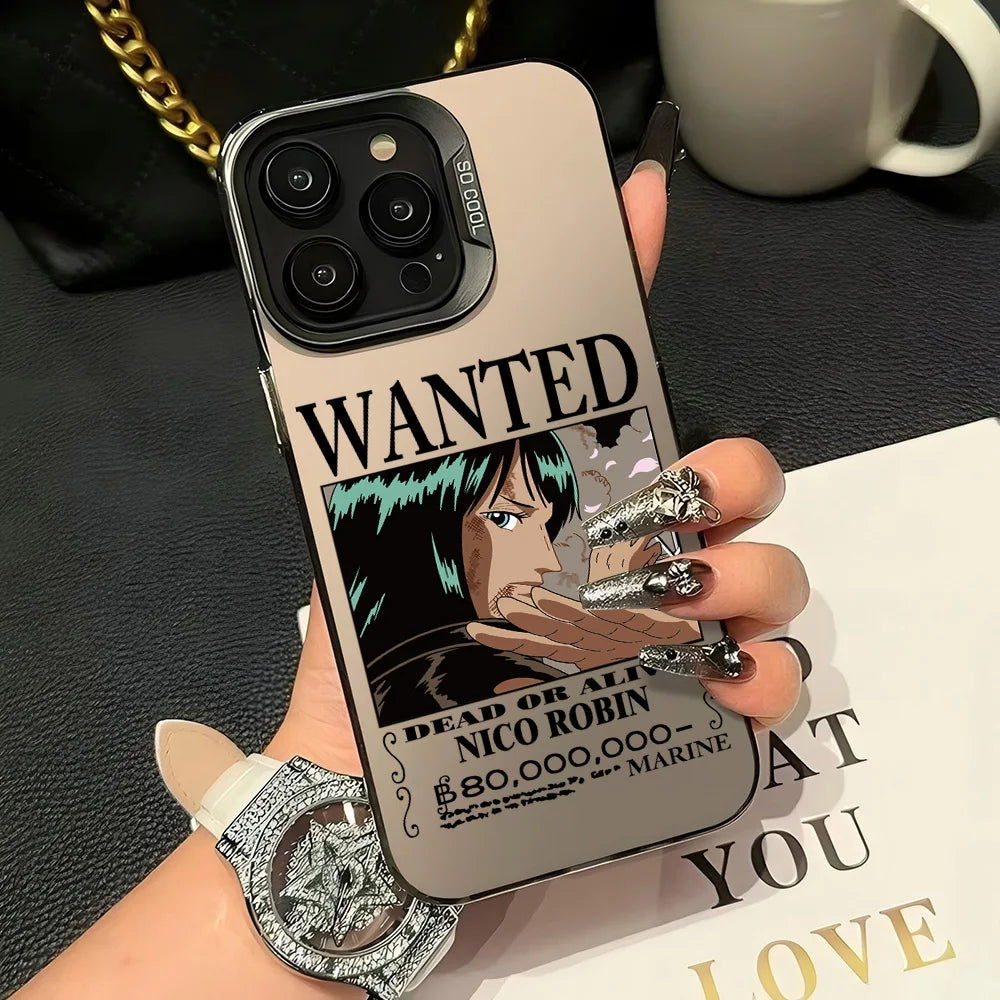 HOT Anime Ones Pieces Phone Case For iPhone 17 17e 16e 16 15 14 13 12 11 mini Pro Max X XR XSMAX Air Plus Anti Fall Matte Cover