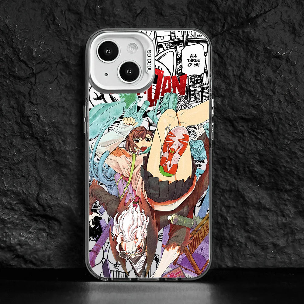 Anime Dandadan Phone Case For iPhone 16 15 14 13 12 11 mini Pro Max X XR XSMAX 8 7 Plus Anti Fall Matte Back Cover