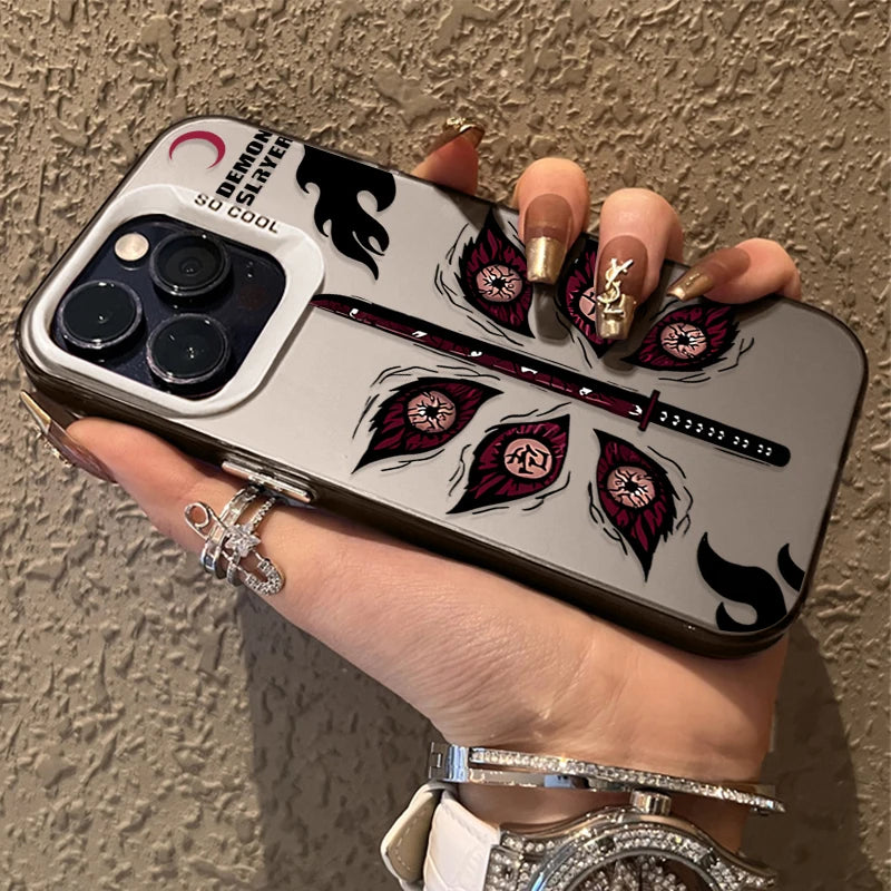 Fashion Anime Demon Slayer Phone Case for iPhone 14 17 Air 16 15 11 12 13 Pro Max XS X XR Plus 8 7 SE 2020 Shockproof Back Cover