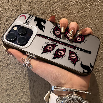 Fashion Anime Demon Slayer Phone Case for iPhone 14 17 Air 16 15 11 12 13 Pro Max XS X XR Plus 8 7 SE 2020 Shockproof Back Cover
