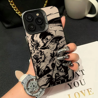 HOT Anime Ones Pieces Phone Case For iPhone 17 17e 16e 16 15 14 13 12 11 mini Pro Max X XR XSMAX Air Plus Anti Fall Matte Cover