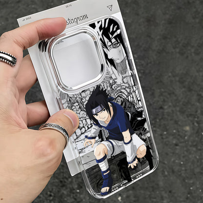 Anime Uchihas Sasukes Phone Case For iPhone 17e 17 16e 16 15 14 13 12 11 mini Pro Max X XR XSMAX 8 7 Air Plus Clear