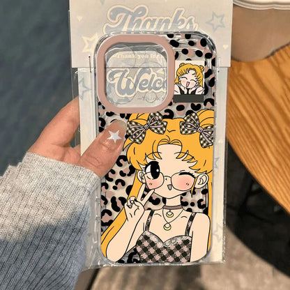 Cartoon Sailor Moon Phone Case for Xiaomi Mi 15T 15 14 13 12 11 10 10T 14T Poco M7 X6 F7 F5 F4 X7 X4 NFC Lite GT Pro Ultra 4G 5G