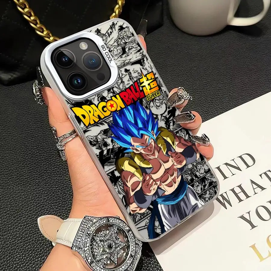 Dragon Ball Anime Vegeta Soft Shell Phone Case for iPhone 17 13 17Air 11 14 15 16 Plus Pro Max 16e 12