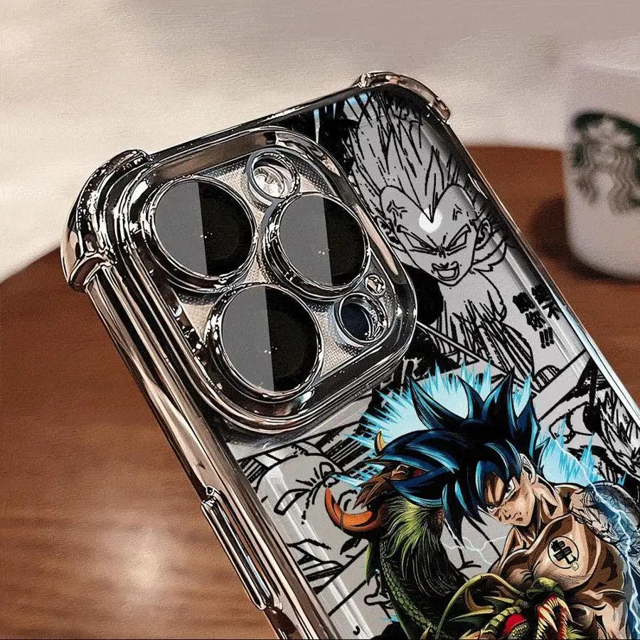 Cartoon Dragon Balls Soft Phone Cover Case for iPhone 17 Air 11 12 14 15 Plus 16 Pro Max 13