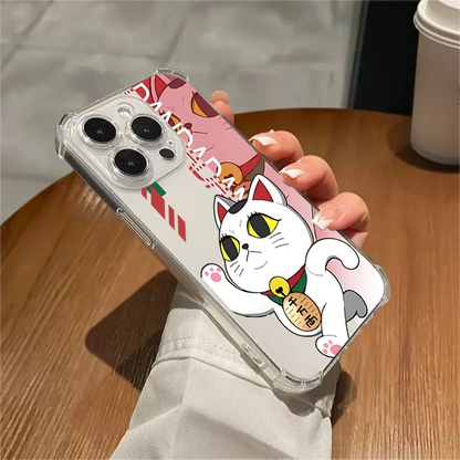 Dandadan Anime Hot New Phone Case For iPhone 17 16e 16 15 14 13 12 11 Mini Air Pro Max X XR XSMax 7 8 Plus Anti Fall Transparent
