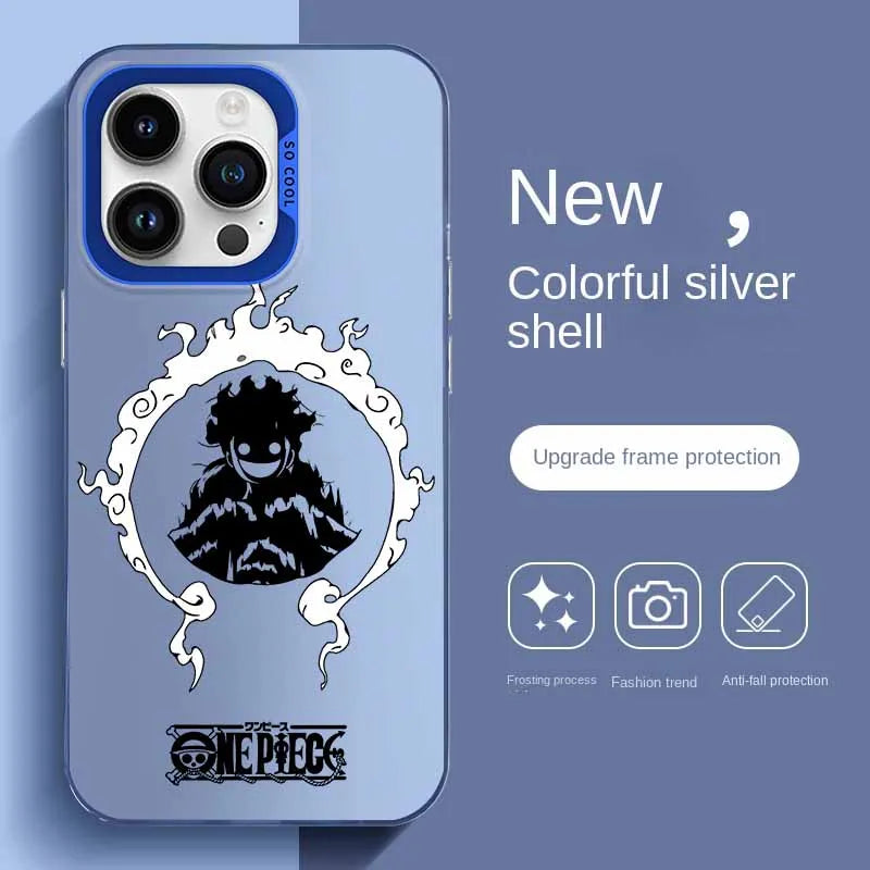 One Piece Anime Luffys Phone Case For iPhone 17 17e 16e 16 15 14 13 12 11 mini Pro Max XSMAX Air Plus Anti Fall Matte Back Cover