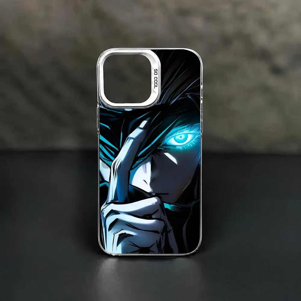 Jujutsu Kaisen Merchandise Phone Case For iPhone 11/12/13/14/15/16/17 Pro Max Color Gradient TPU Case Shockproof Cover