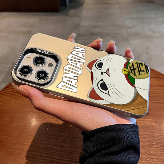 DandadanS Anime Hot New Frosted Phone Case for iPhone 17 Air 16 E 15 14 Plus 13 12 Mini 11 Pro Max Acrylic Sheet Silicone Cover