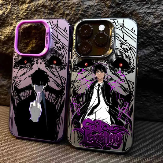 Anime Solos Levelings Phone Case For iPhone 17 16e 16 15 14 13 12 11 mini Pro Max X XR XSMAX Air Plus Anti Fall Matte Back Cover