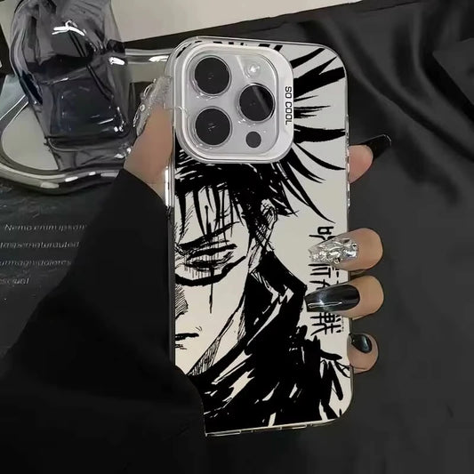 Anime Jujutsu Kaisen Graphic Phone Case for iPhone 17 Air 16 15 14 11 Pro 13 12 Mini 8 7 Matte Bumper Shockproof Hard Cover