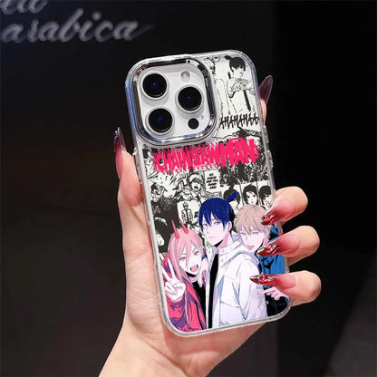 Chainsaw Man Anime For Xiaomi Mi 15 Ultra 14T Redmi 15C 14C 13C A5 A3 POCO X7 Note 15 14 13 Pro Plus Soft Phone Case