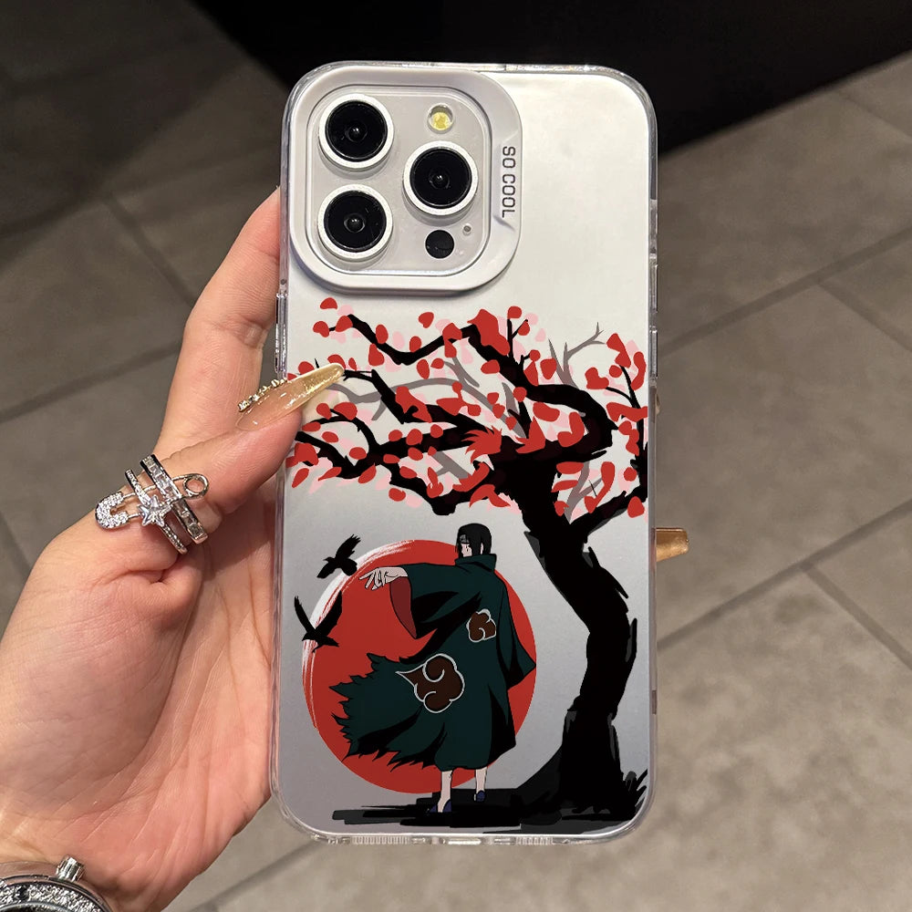 Hot Narutos Uchihas Itachis Phone Case For iPhone 17 17e 16e 16 15 14 13 12 11 mini Pro Max Air Plus Anti Fall Matte Back Cover