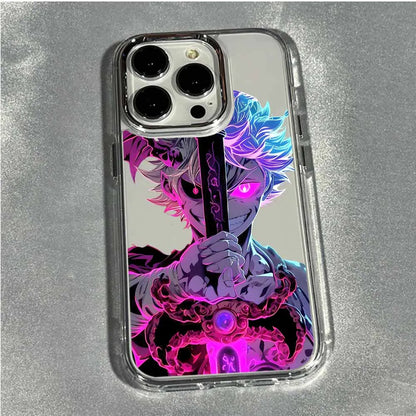 Black Clover Anime Phone Case For Apple iPhone 17 AIR 16E 15 14 13 12 11 Pro Max Plus Transparent Soft Cover