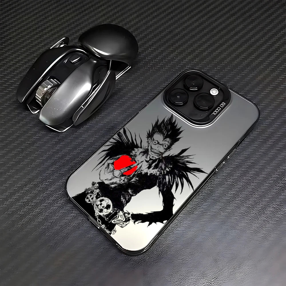Anime Death Note Phone Case For iPhone 17 Air 16 e 15 14 13 12 11 Pro Max Plus Mini SE2020 2022 Matte Shockproof Back Cover