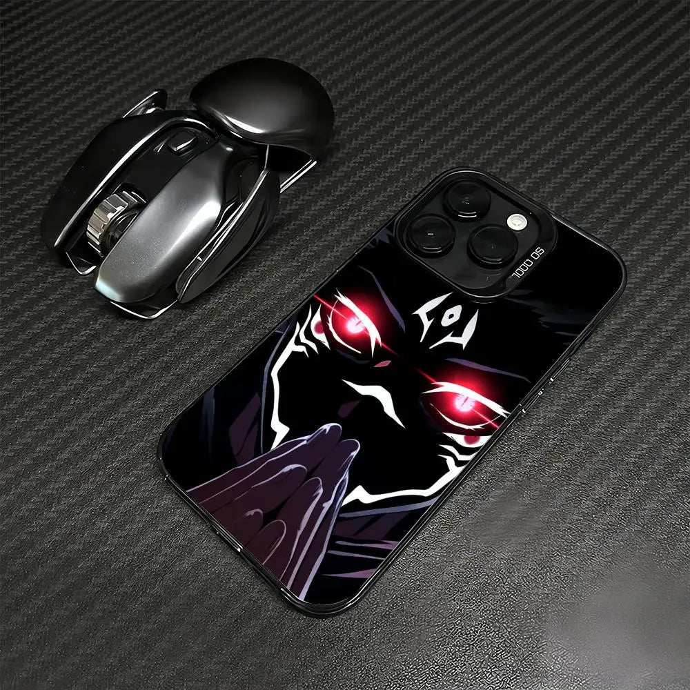 Jujutsu Kaisen Merchandise Phone Case For iPhone 11/12/13/14/15/16/17 Pro Max Color Gradient TPU Case Shockproof Cover
