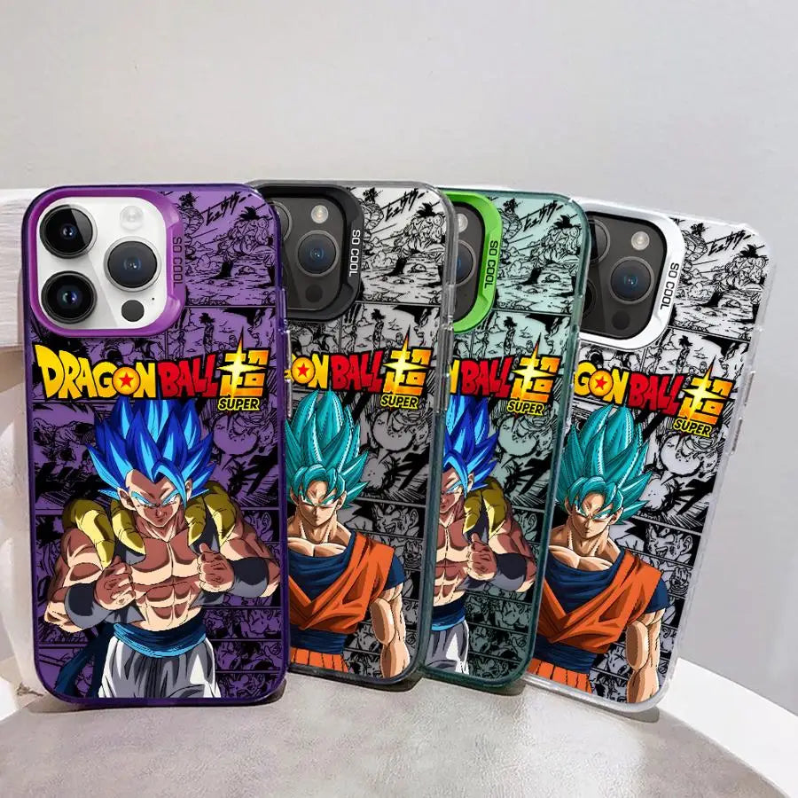 Dragon Ball Anime Vegeta Soft Shell Phone Case for iPhone 17 13 17Air 11 14 15 16 Plus Pro Max 16e 12