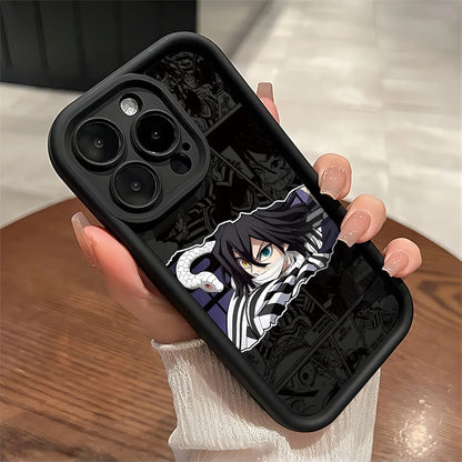 Anime D-DemonS Cool S-SlayerS Hot Phone Case For IPhone 17 16e 16 15 14 13 12 11 Air Pro Max Mini Plus Soft TPU Back Cover