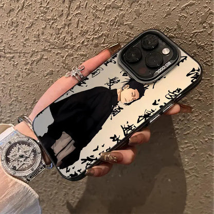 Jujutsu Kaisen Satoru Gojo Phone Case For iPhone 16 15 14 13 12 11 Pro Max X XR XSMAX 8 7 Plus Candy Matte Shockproof Back Cover