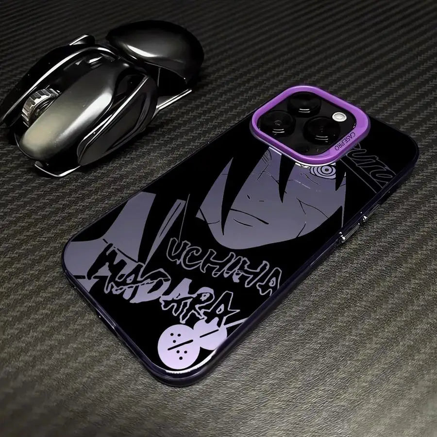 Naruto Uchiha Madara Case for iPhone 16e 14Pro 11 13 Pro MAX 12 XR 14 16Pro 15 XS MAX Soft Cover