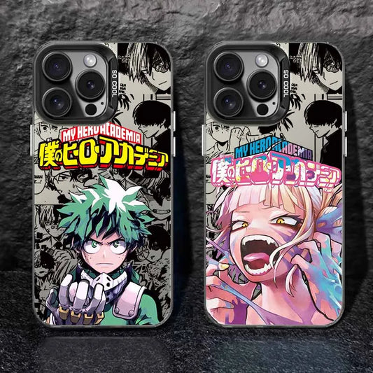 Anime My Hero Academia Phone Case For iPhone 17 16e 16 15 14 13 12 11 mini Pro Max X XR XSMAX 8 7 Air Plus Anti Fall Matte