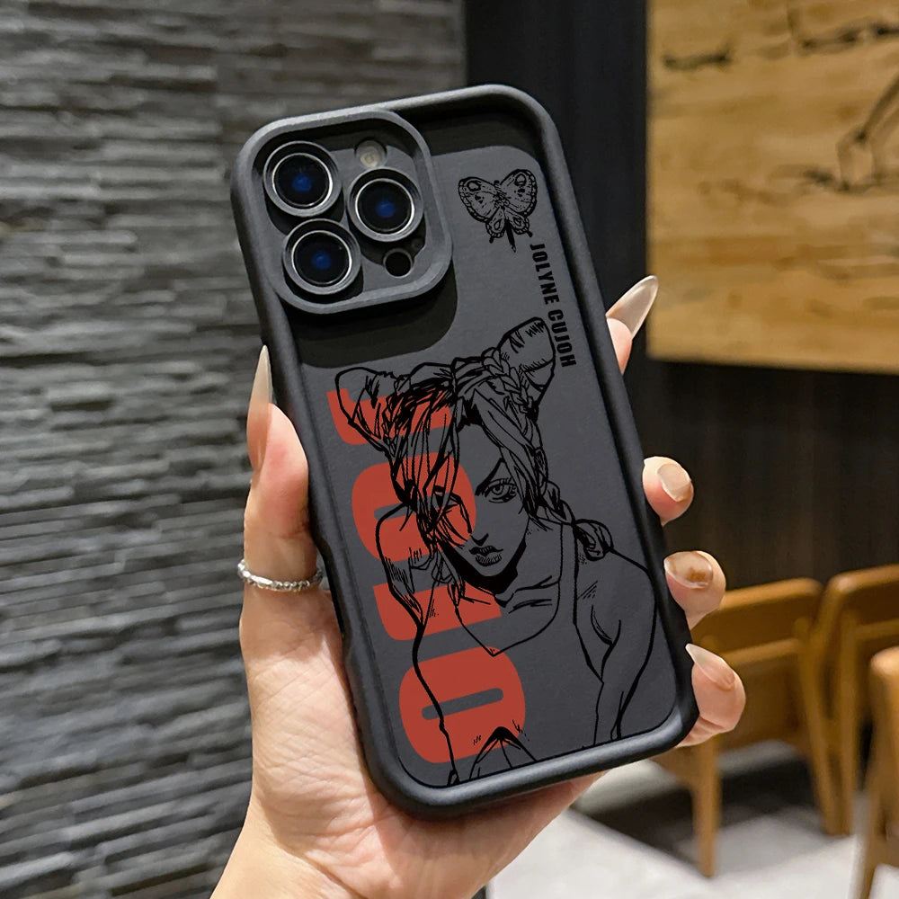 JoJo Bizarre Adventure Phone Case for Motorola Moto G86 G85 G84 G75 G60 G54 G53 G52 G35 G34 G32 EDGE 70 60 E40 E32 E22 5G Cover