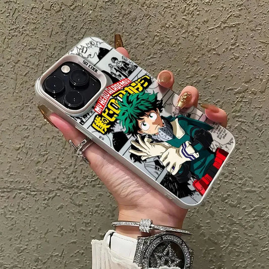 Anime My Hero Academia Phone Case For iPhone 17 16e 16 15 14 13 12 11 mini Pro Max X XR XSMAX 8 7 Air Plus Anti Fall Matte Back