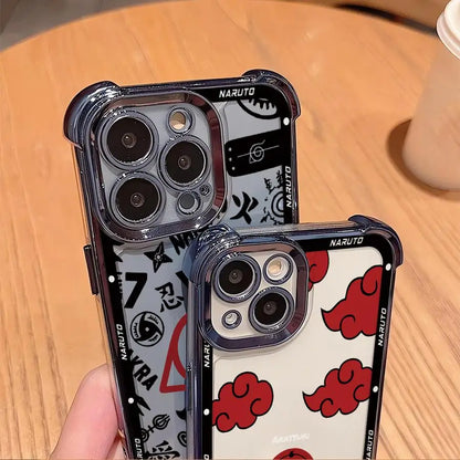 Case for iPhone 11 17 Air 16 Pro Max 14 13 12 15 Plus Soft Phone Cover Japan Anime Character