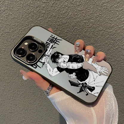 J-Jujutsu Toji Kaisen F-Fushiguro  For iPhone 17 16 15 14 13 12 11 Pro MAX Matte Shockproof Back Anti Fall Matte Cover