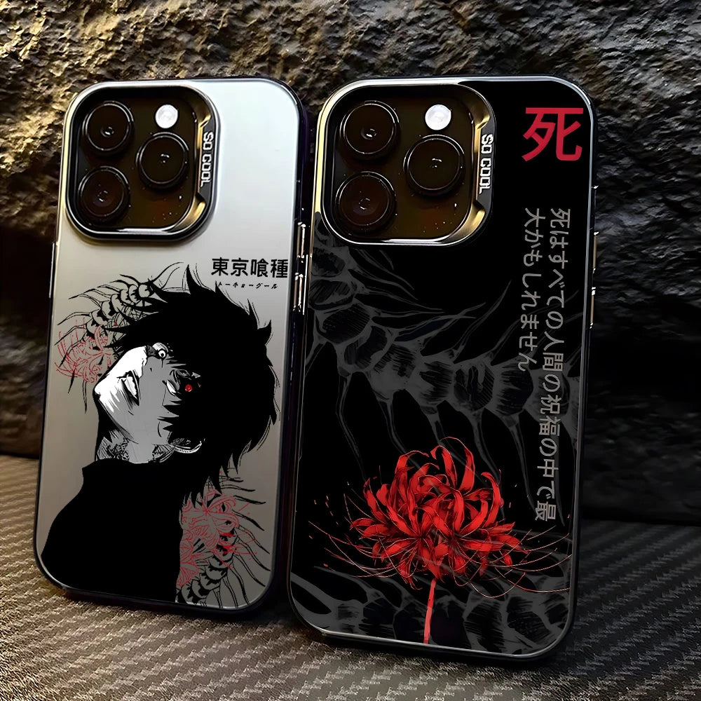 Anime Tokyo Ghoul Phone Case For iPhone 17 17e 16e 16 15 14 13 12 11 mini Pro Max X XR XSMAX Air Plus Anti Fall Matte Back Cover
