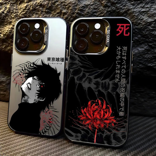 Anime Tokyo Ghoul Phone Case For iPhone 17 17e 16e 16 15 14 13 12 11 mini Pro Max X XR XSMAX Air Plus Anti Fall Matte Back Cover