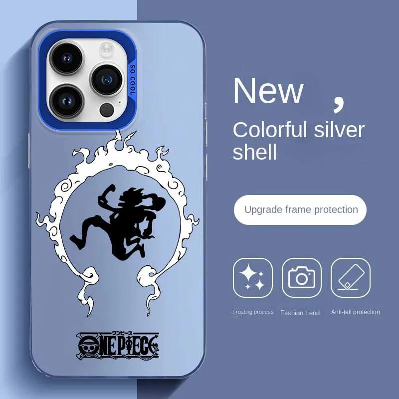 One Piece Anime Luffys Phone Case For iPhone 17 17e 16e 16 15 14 13 12 11 mini Pro Max XSMAX Air Plus Anti Fall Matte Back Cover