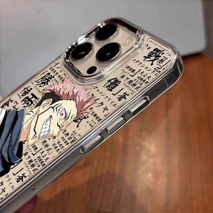 Anime J-ujutsu K-aisen Phone Case For Apple iPhone 17 AIR 16E 15 14 13 12 11 Pro Max Plus Transparent Soft Cover