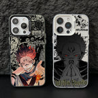 Jujutsus Kaisens Sukunas Phone Case for iPhone 17 Air 16 16e 15 14 Plus 13 12 11 Pro Max X Xs XR 8 Colorful Silver Hard Cover